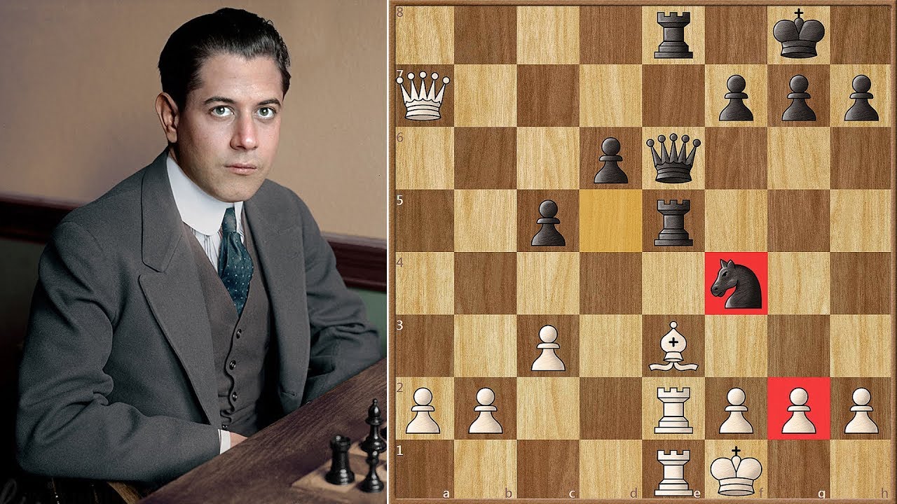 The Lazy Cuban | Alekhine vs Capablanca | St. Petersburg (1914)