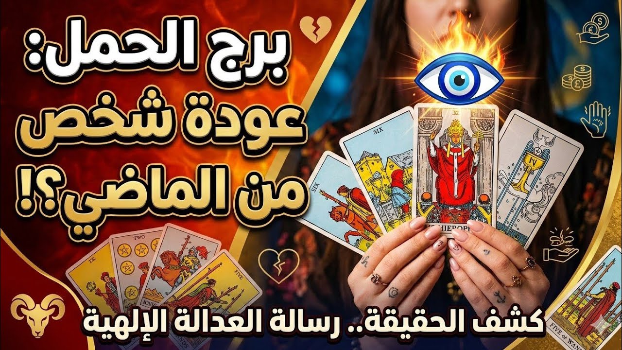 #برج_الحمل #تاروت #توقعات_2026 #علاقات_عاطفية #عودة_الحبيب #العدالة_الإلهية #روحانيات#تاروت #tarot 