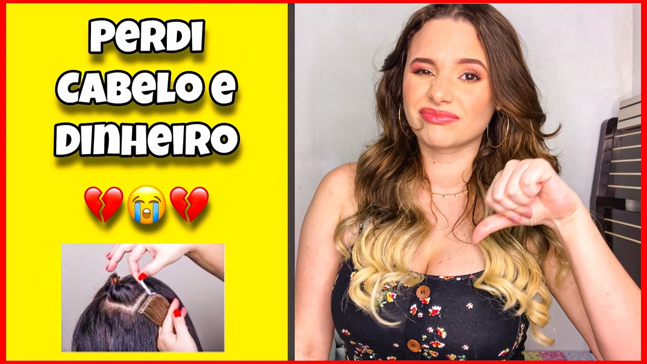 MegaHair de FITA ADESIVA: Por que eu NÃO indico? | Fernanda Rodrigues