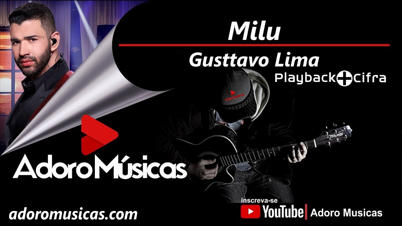 Milu - Gusttavo Lima (Playbacks Profissional) | Playback + Cifra