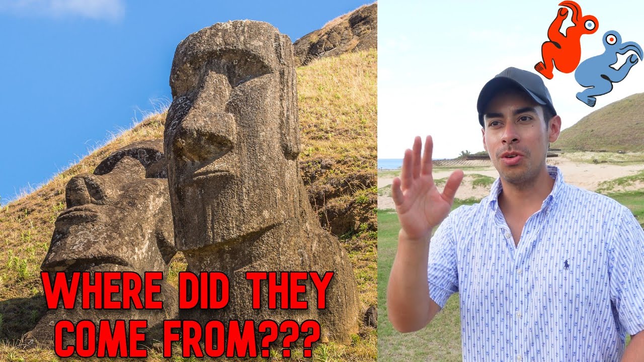 WHERE DO THE EASTER ISLAND MOAI STATUES COME FROM??? │CHILE TRIP - JAN '24 Ep.4