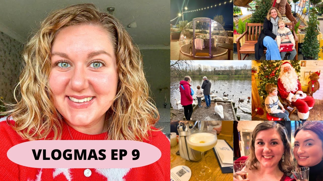 VLOGMAS, выпуск 9 🎅🏼🫧 | Встреча с Сантой и ужин в пузыре | Мне чуть больше двадцати, я одинок