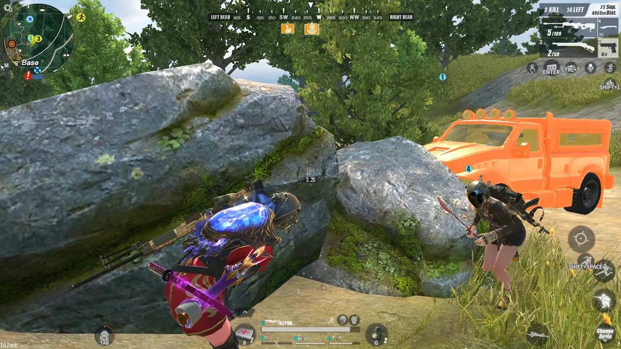 Epic Comeback (ROS )SQUAD GAMEPLAY (Rules of Survival)