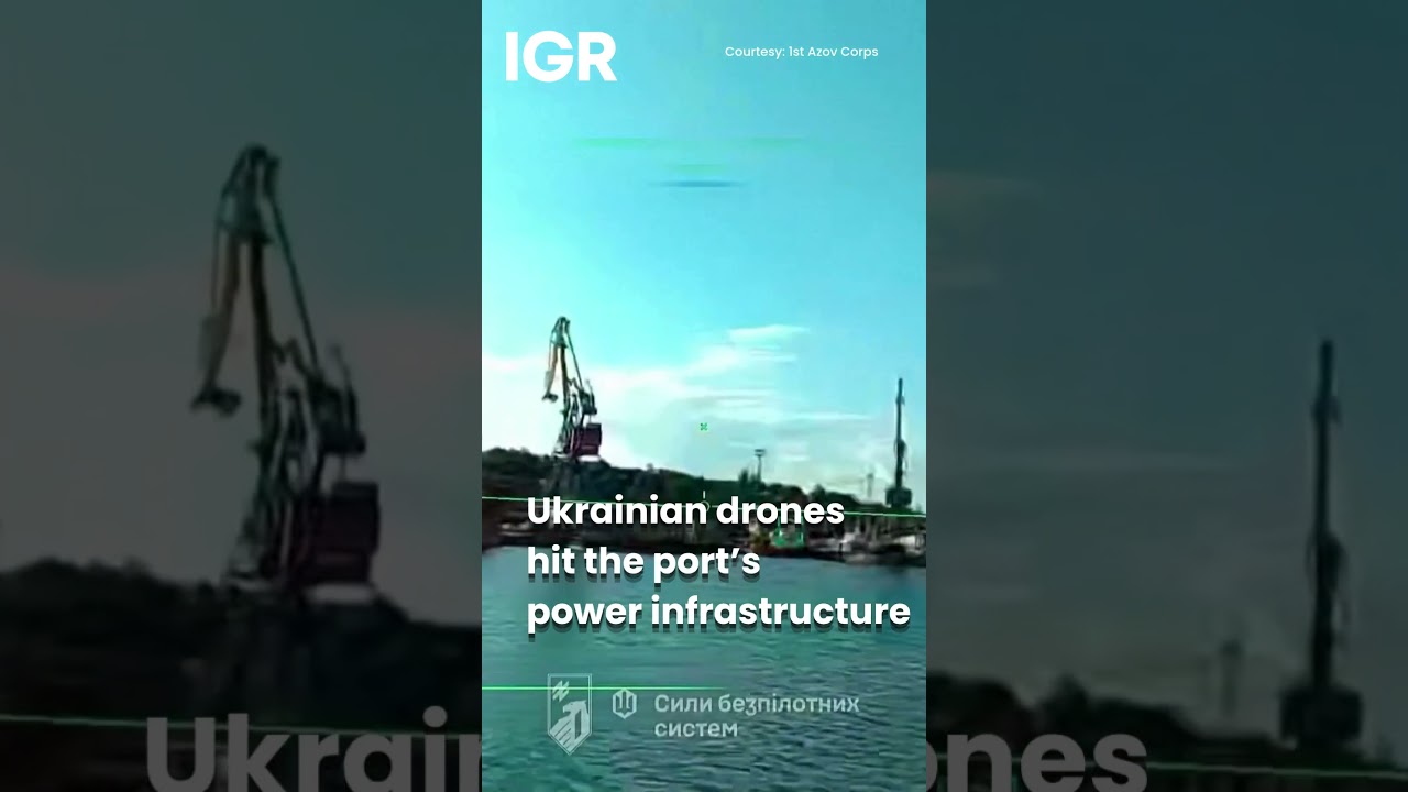 Ukraine Strikes Russian-Held Port In Daring Drone Attack | IGR | India Global Review