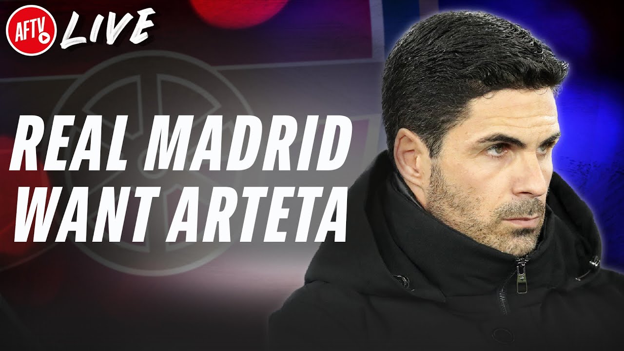 Real Madrid Want Arteta | AFTV Live ft. Robbie & Laurie