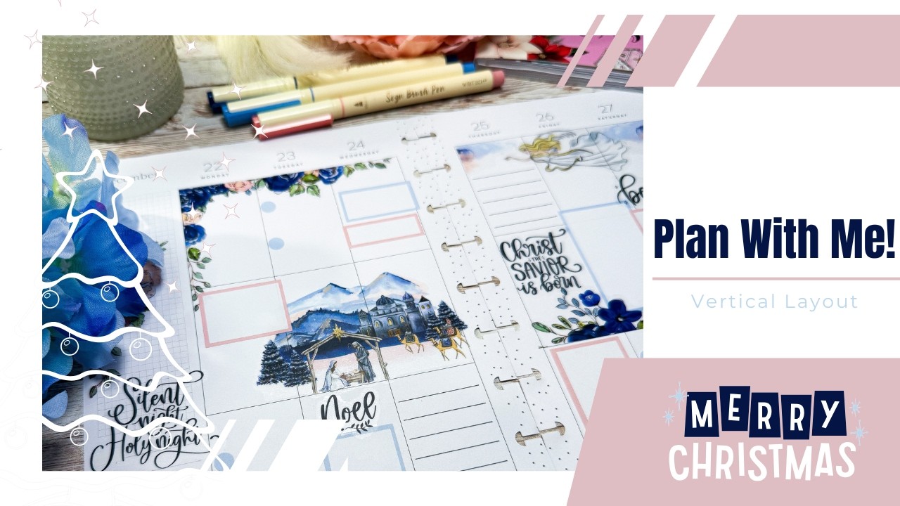 Plan Christmas Week With Me 🎄 | Cozy & Festive Planner Setup