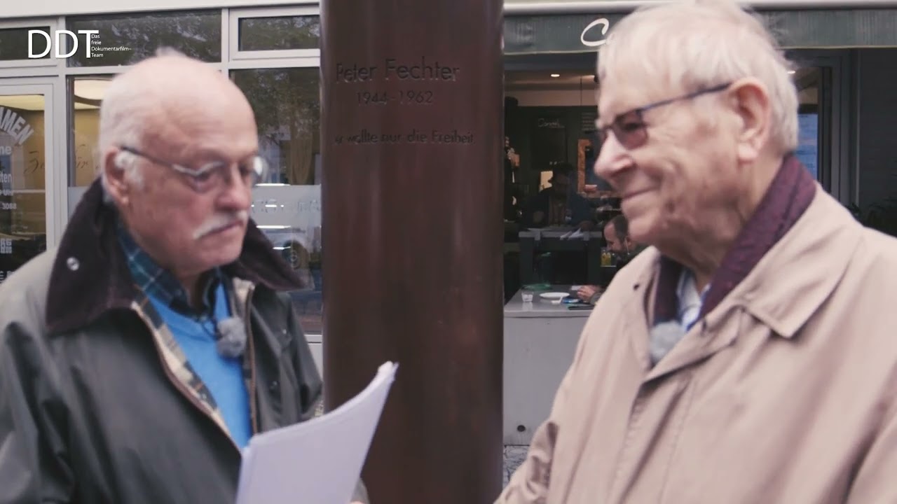 BERLIN: Treffpunkt &laquo;Zimmerstra&szlig;e&raquo; (Peter-Fechter-Stele)