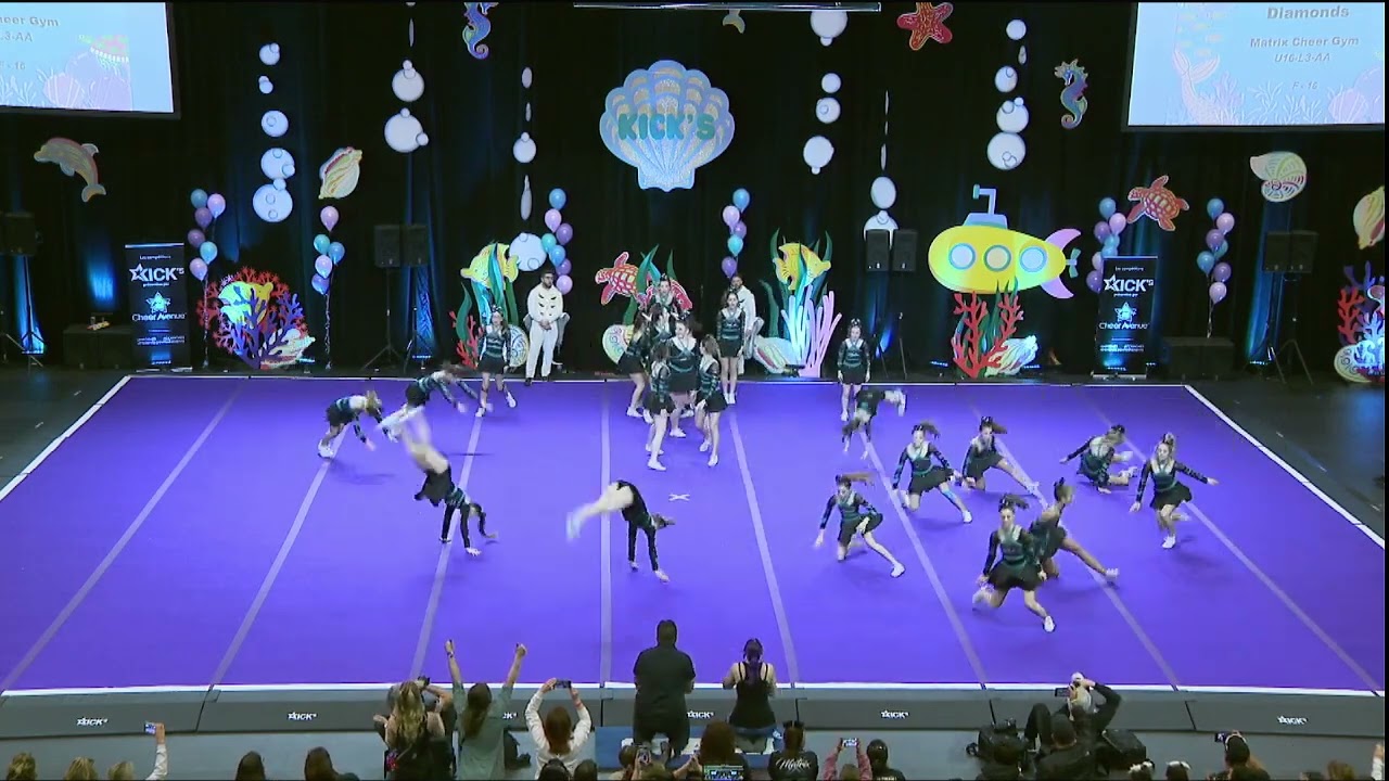 Matrix Cheer Gym - Diamonds - U16 L3 AA