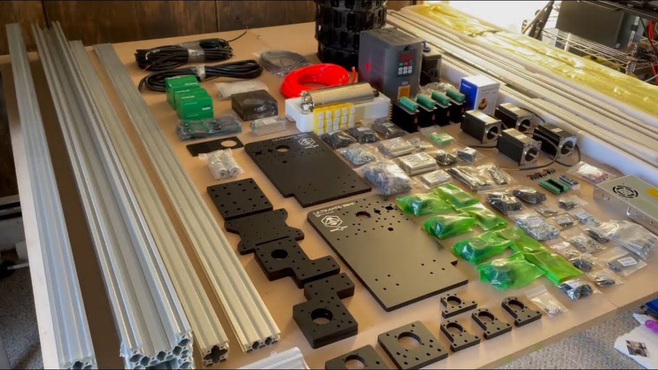 1. Ultimate Bee 1515 Bulkman 3D unboxing #cncrouter #diycnc #queenbee #ultimatebee #bulkman3D #grbl