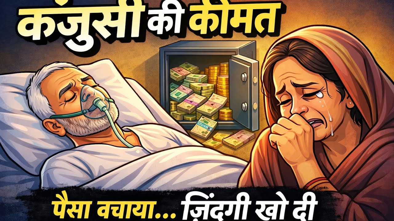 कंजूसी की कीमत – पैसे से बड़ी ज़िंदगी की सच्ची सीख