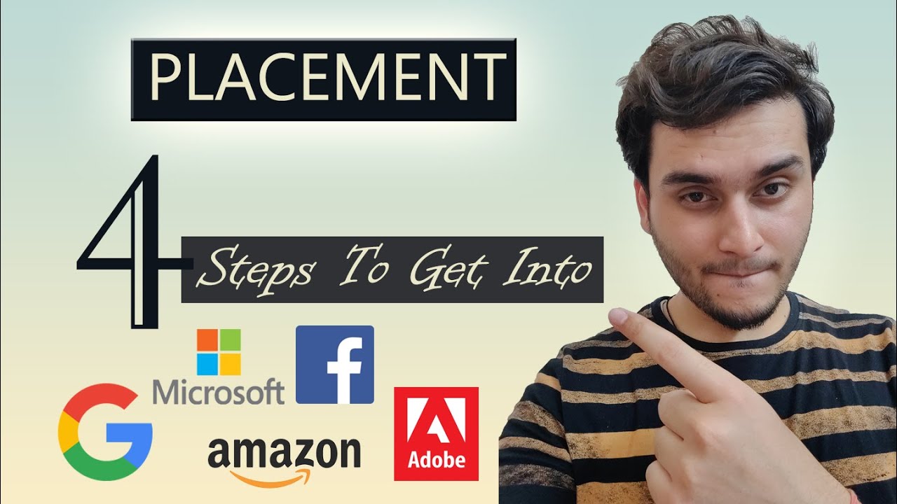 How to study for Placements | 4 Steps to get into Product Based Companies
