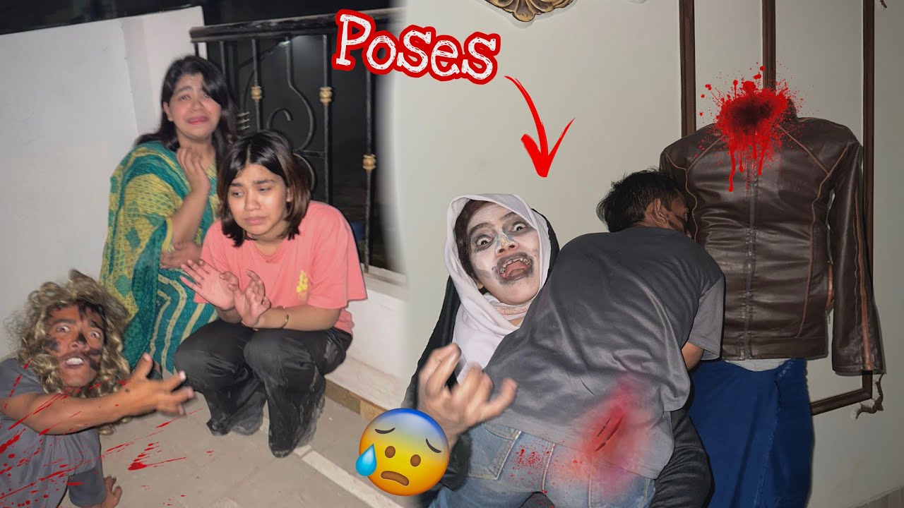Scarynun or sarkaka 😭 ny chota bheem ko poses kar liya 😱