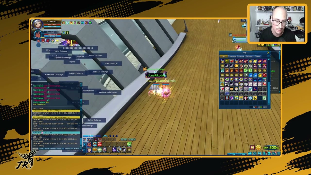 Digimon Masters abriendo los random Ultimate ticket box !!