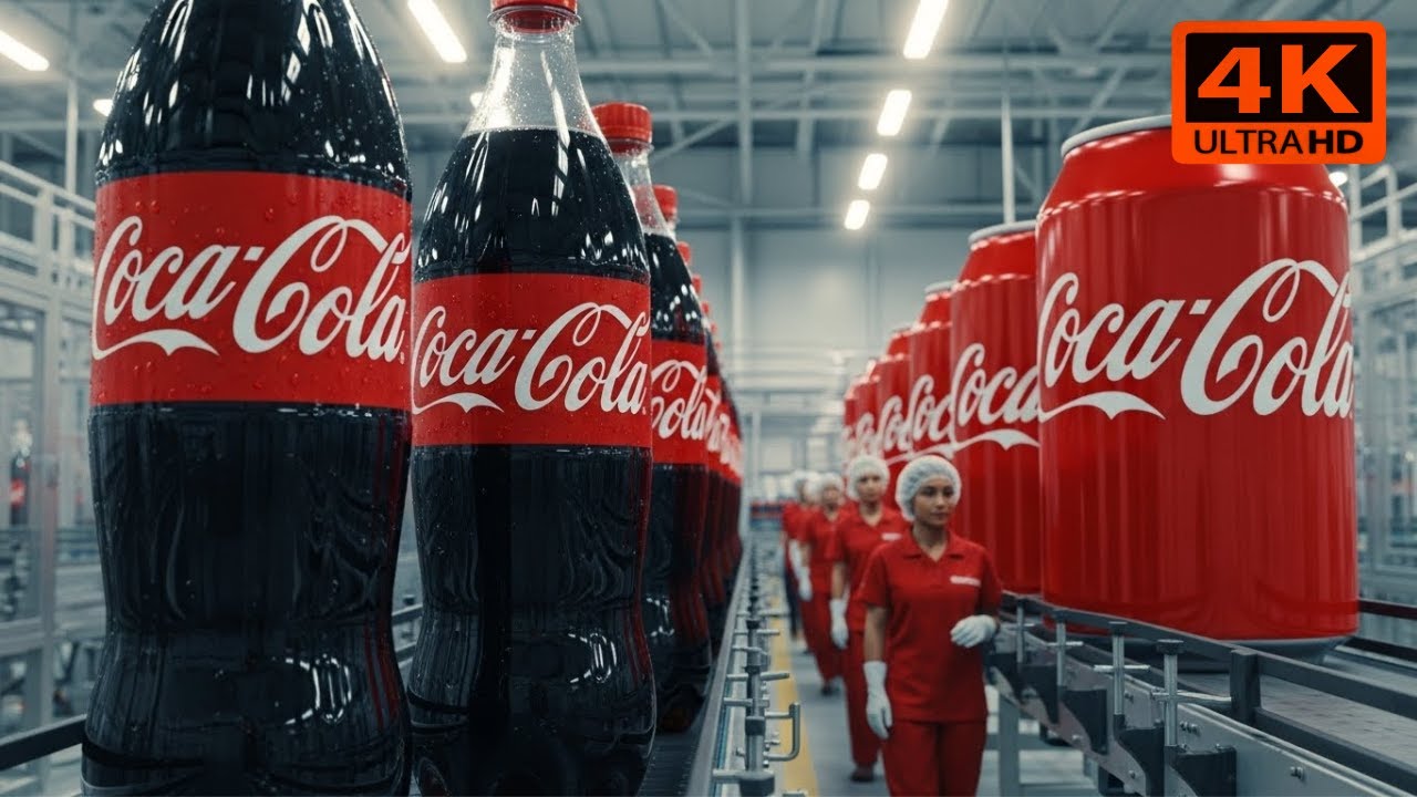 Inside A Modern Coca Cola Factory: Amazing Mass Production (Full Process)