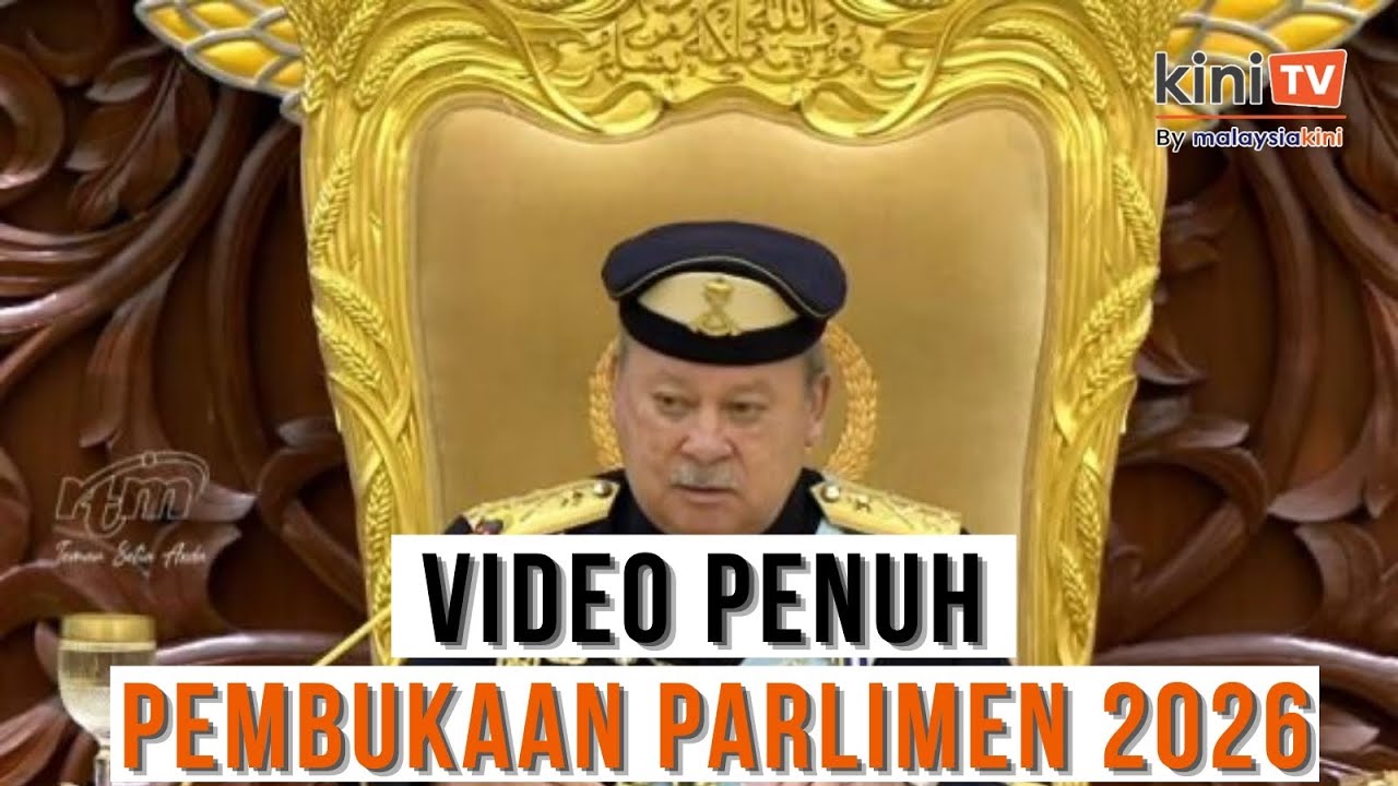 Agong Rasmi Istiadat Pembukaan Mesyuarat Pertama Penggal Kelima Parlimen ke-15