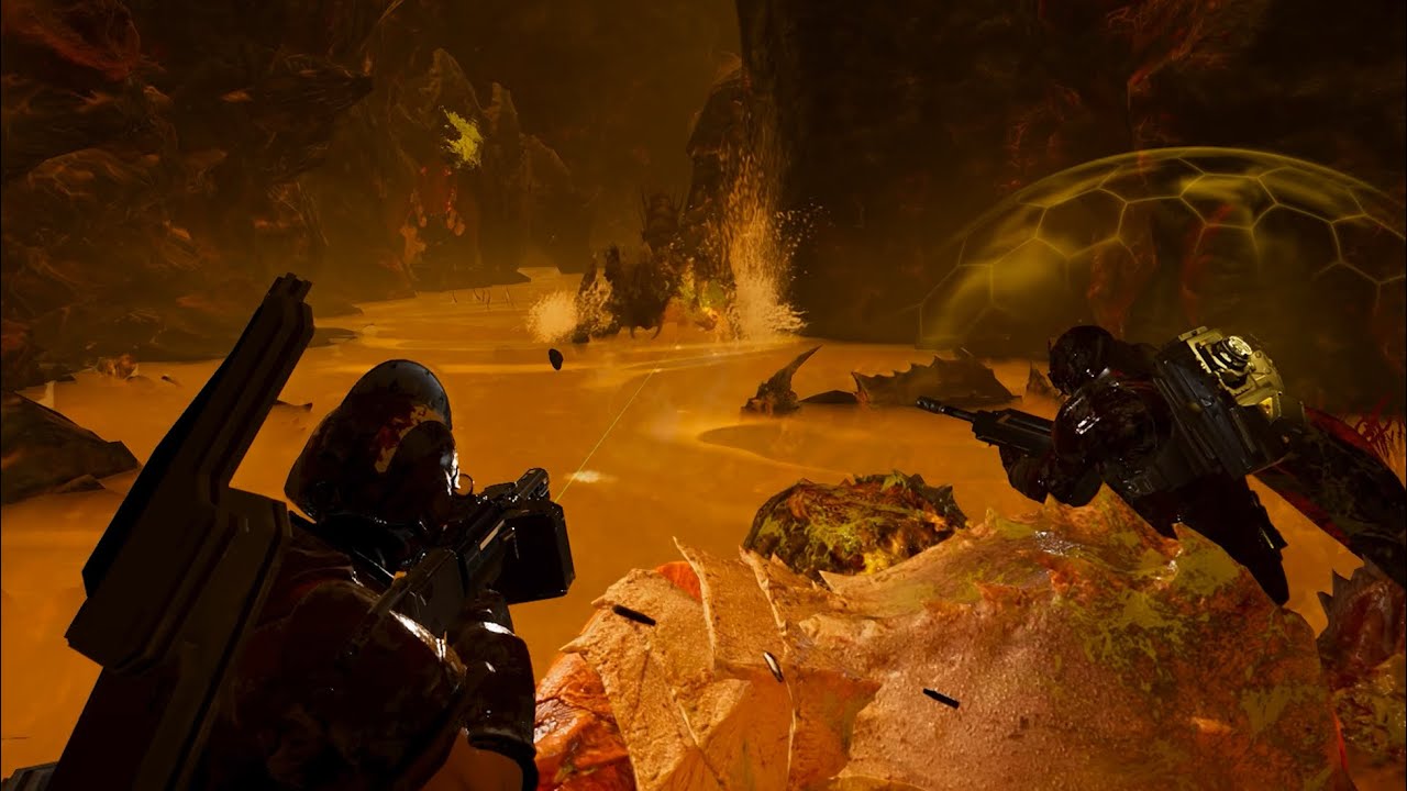 Helldivers 2 - The Caves Aren't That Bad When You Stick Together (Super Helldive)