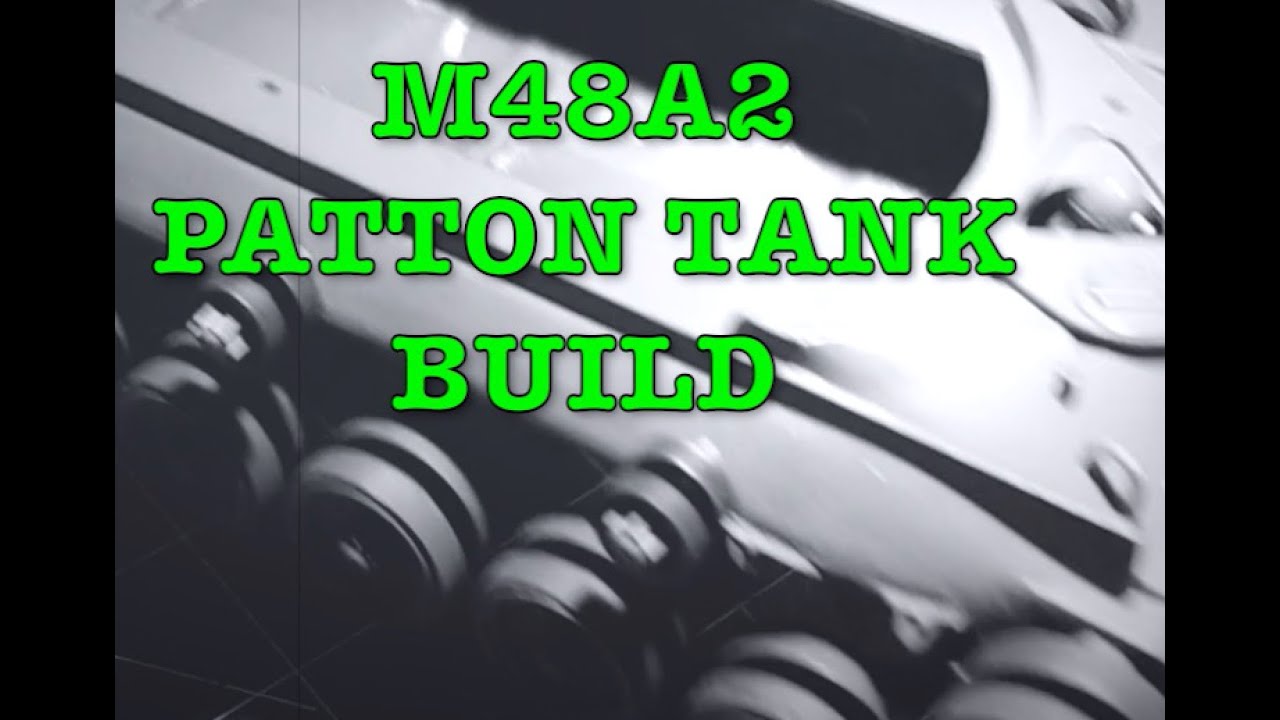 M48A2 Patton Tank Build EP2 - Airbrushing Basics