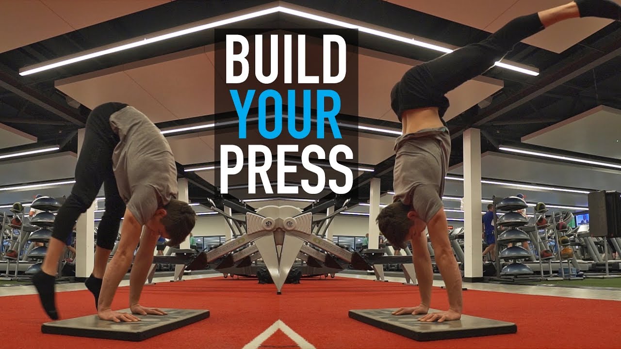 3 Exercises To BUILD Your Press To Handstand!