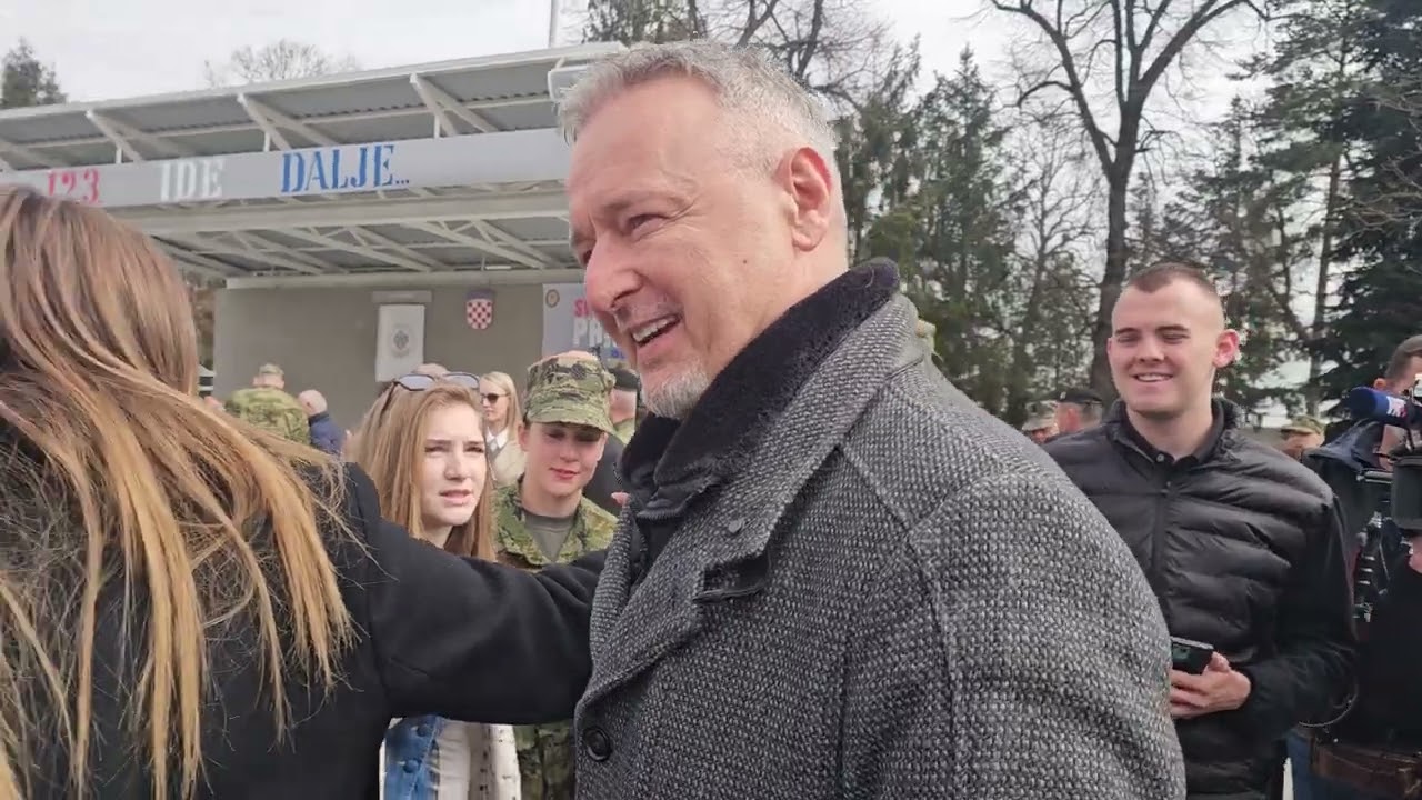 Marko Perković Thompson u Požegi - prisega kćeri Dive 2026.