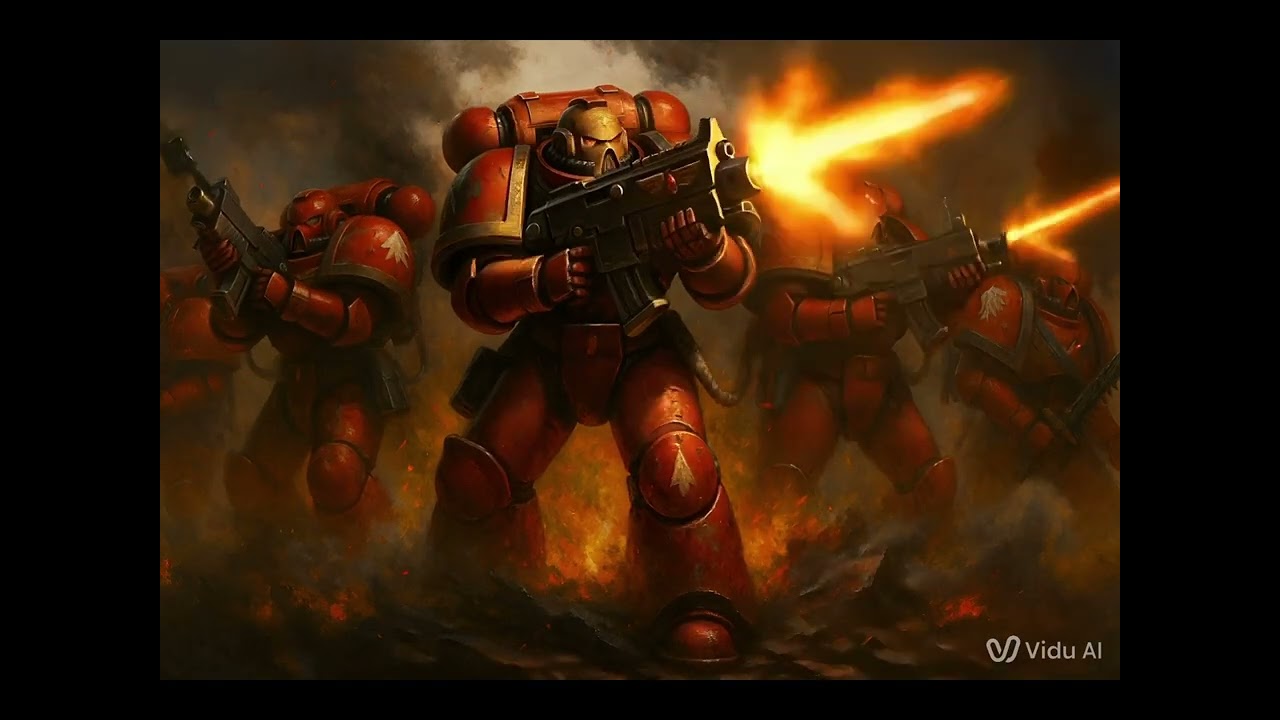 Angels of Crimson Sorrow (Blood Angels) - Warhammer 40k AI Song