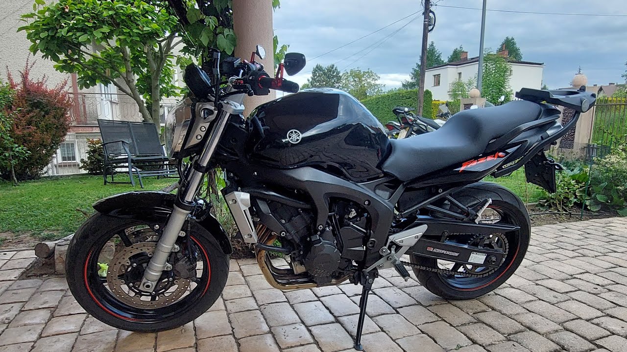 Yamaha FZ6N 2004: uszkodzony czujnik pozycji wału.