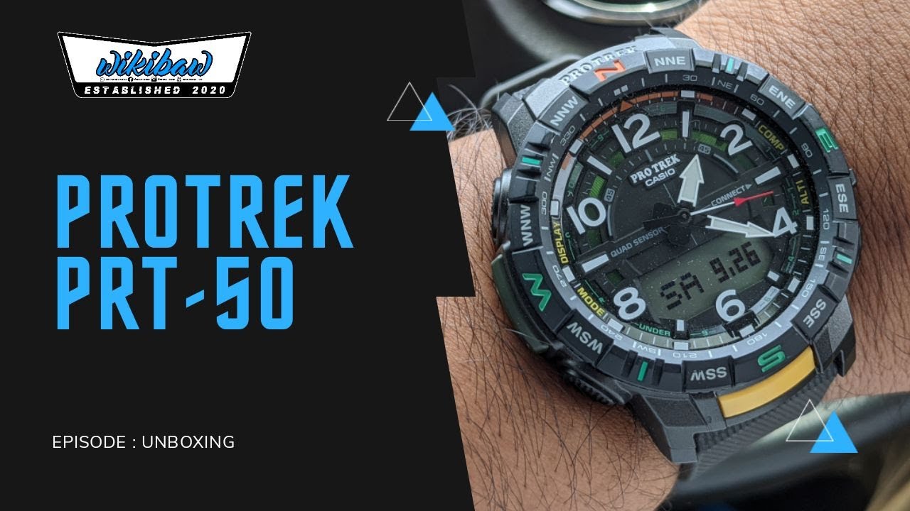 UNBOXING : CASIO PROTREK PRT-B50 #042