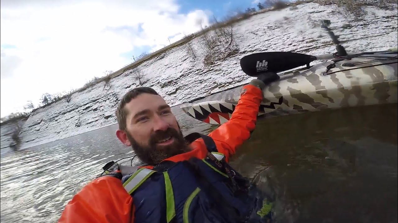 Cold Water Kayak Safety: How to put on a drysuit