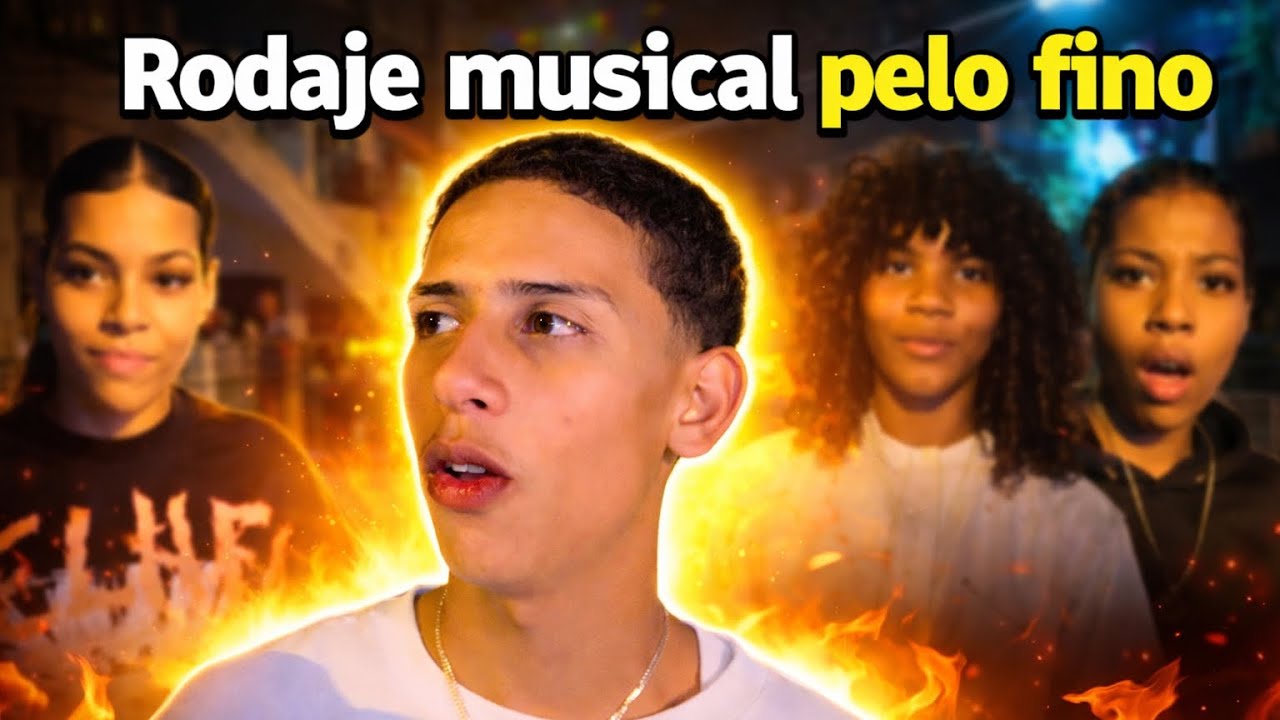 NOS TIRAMOS PARA EL RODAJE MUSICAL DE PELO FINO CON BROA