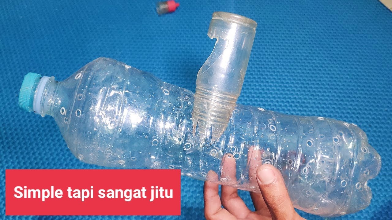 CARA PEMBUATAN JEBAKAN IKAN DARI BOTOL BEKAS - FISH HUNTER KALIMANTAN