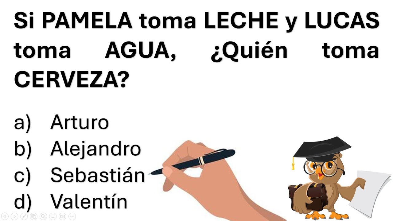 4 PREGUNTAS DE RAZONAMIENTO LÓGICO - Nivel 1 - Cosrec Math