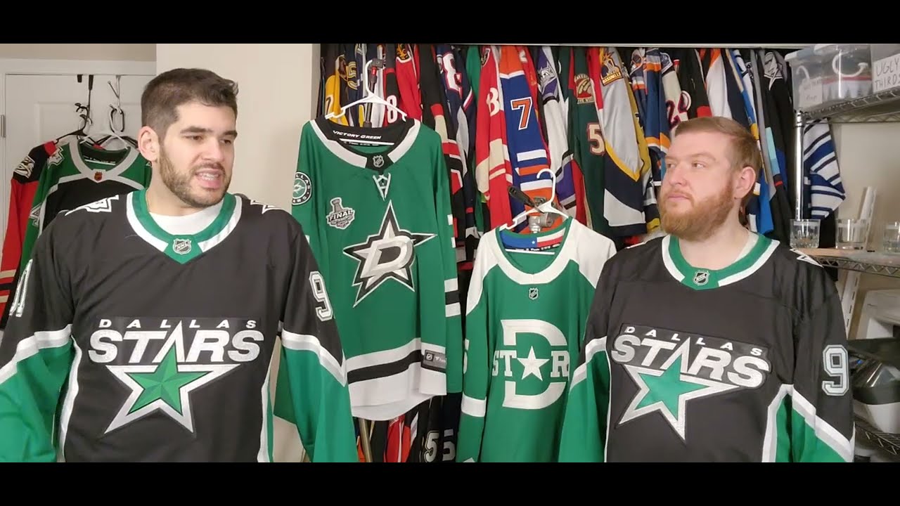 Фил и Джон распаковывают новую третью форму команды Dallas Stars, сравнивают комплектации Premium...