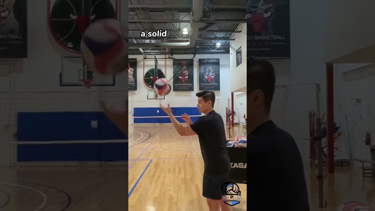 Float Serve Tutorial #volleyball #haikyuu #volleyballplayer