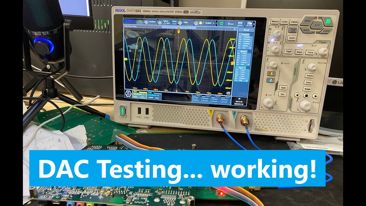 FPGA DAC testing