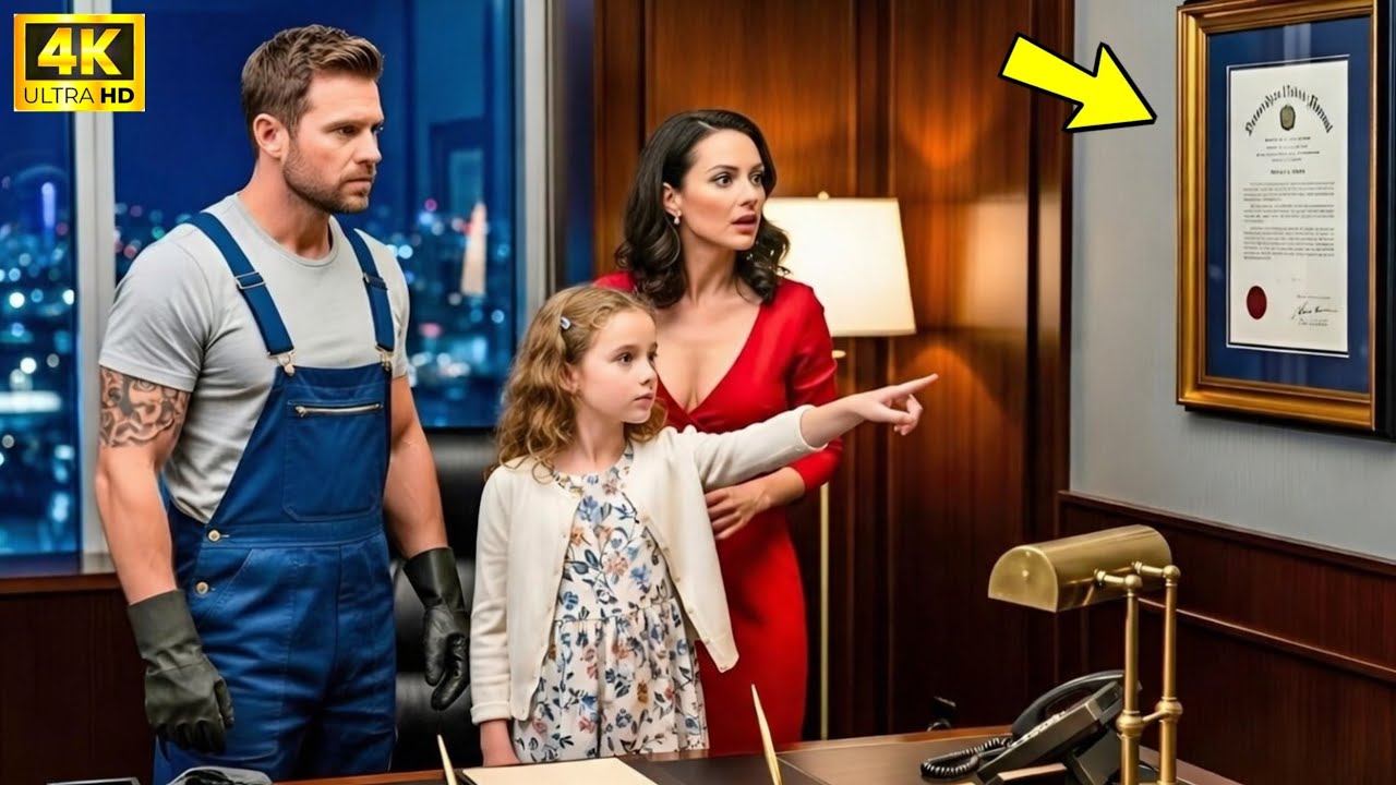 “Ma'am, That’s My Dad’s Signature,” Poor Janitor’s Daughter Says—His Secret Left the CEO in Tears