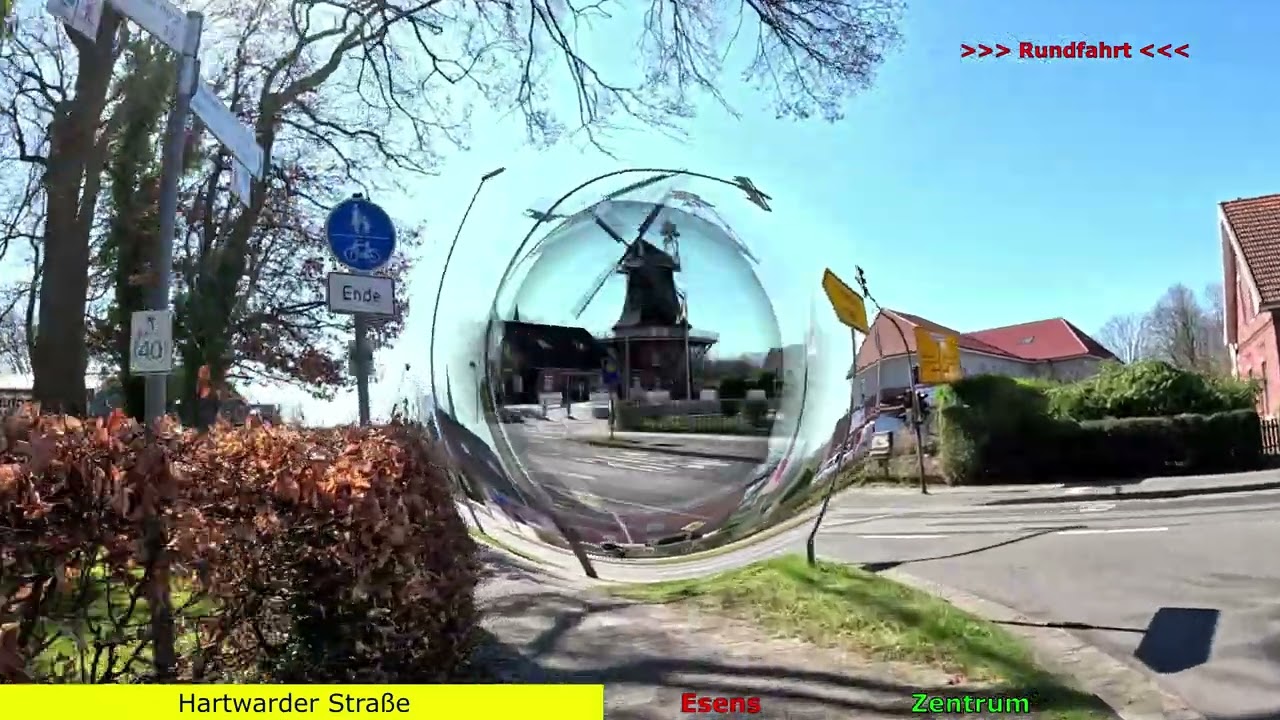 Rundfahrt (Heckträger Neuharlingersiel-Hartward)//Radwandern Videomaterial 4K zur Strecke kein Film