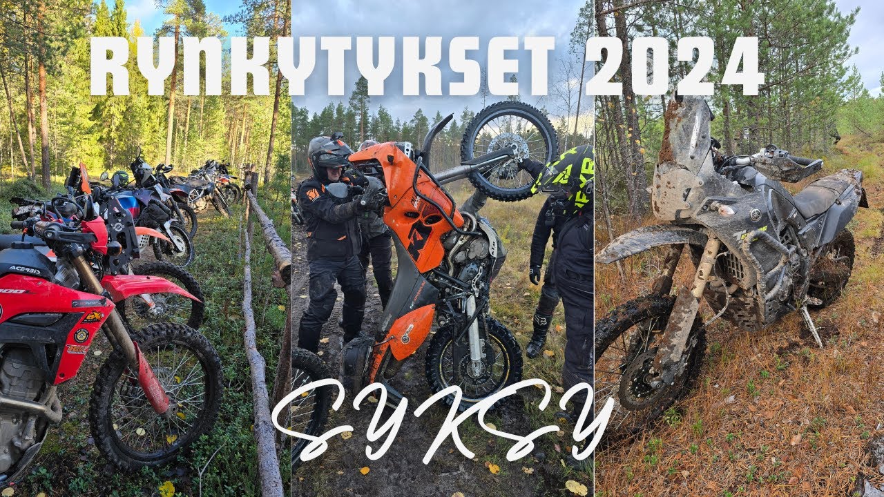 Mehut pois kuskeista ja pyöristä -  Syysrynkytykset 2024