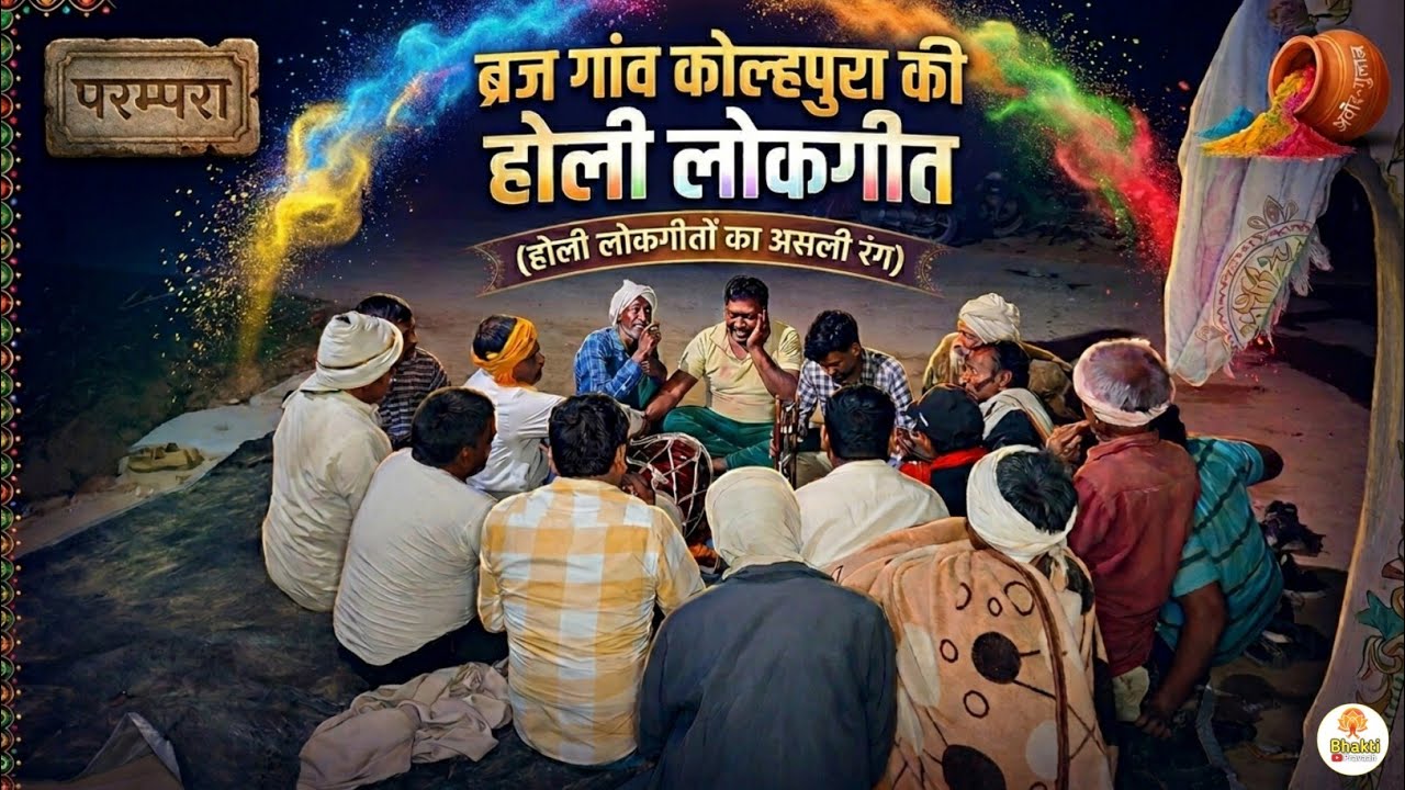 HOLI - ब्रज की होली के लोकगीत। Braj ki holi ke geet । Holi ke bhajan । #holi 