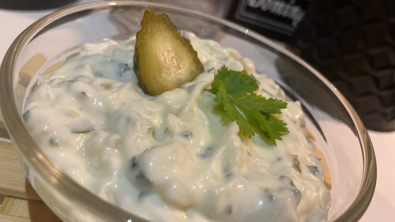 صلصة التارتار، أفضل صلصة مرافقة للسمك المقليTartare Sauce,  the Best dipping sauce for fried fish