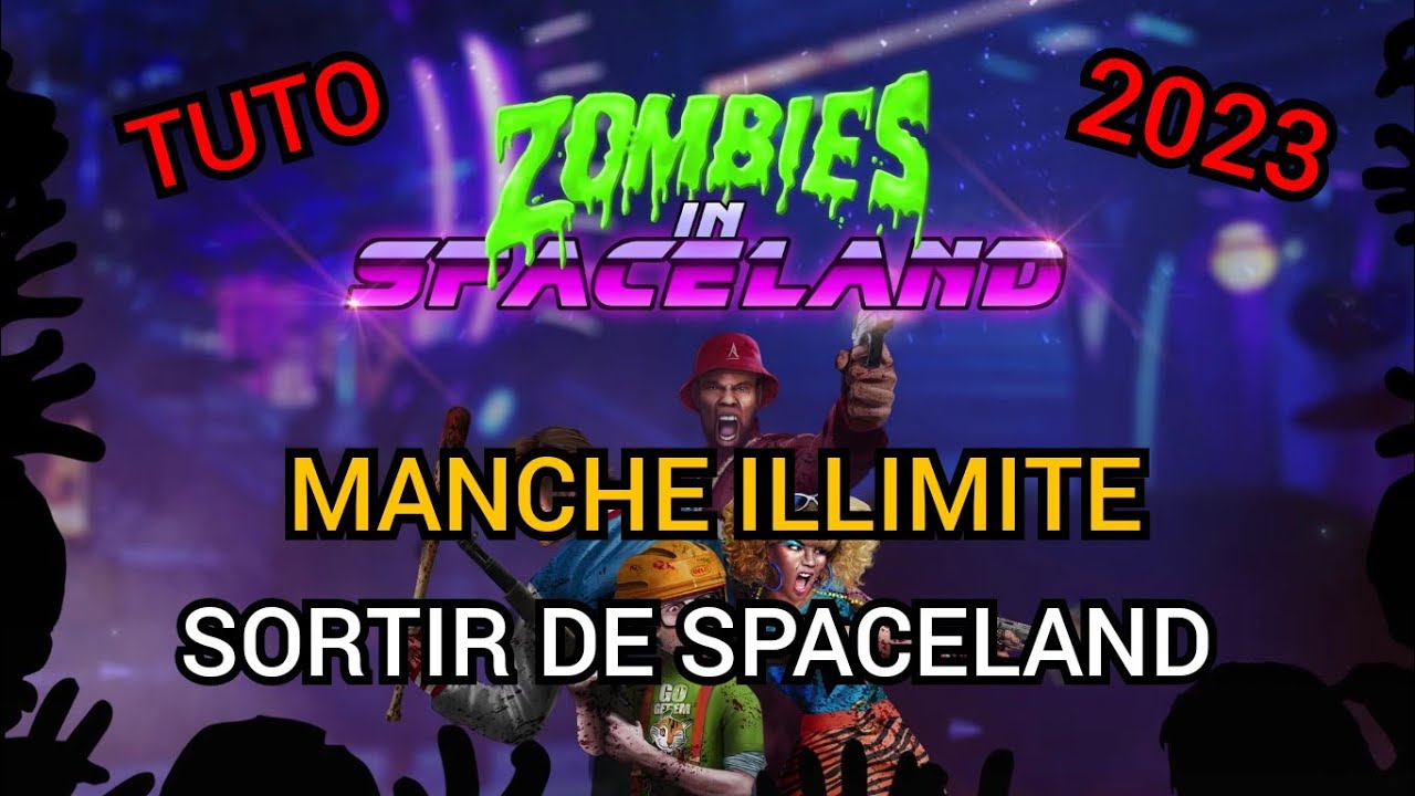 FAIRE DES MANCHES EN ILLIMITÉ SUR ZOMBIE A SPACELAND 🌹 (GOD MODE, SORTIR DE LA CARTE)