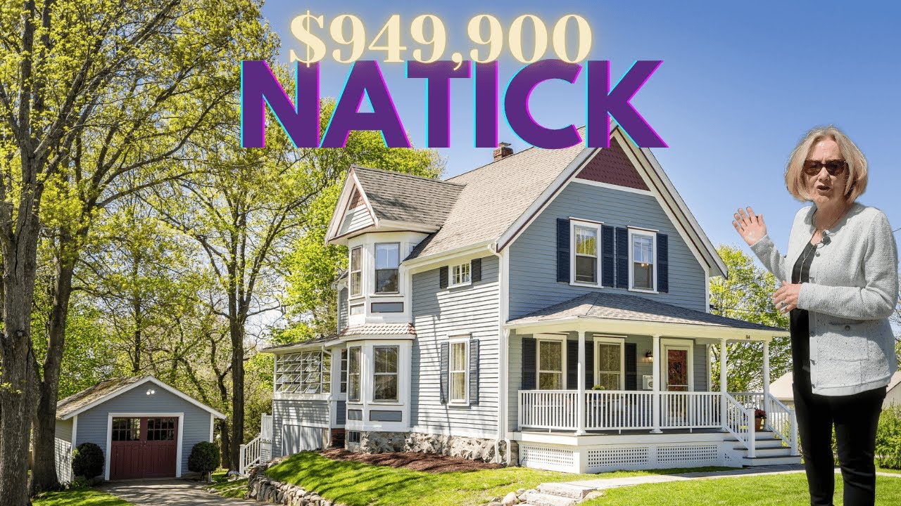 Enchanting Updated Victorian - 84 Park Avenue, Natick, MA