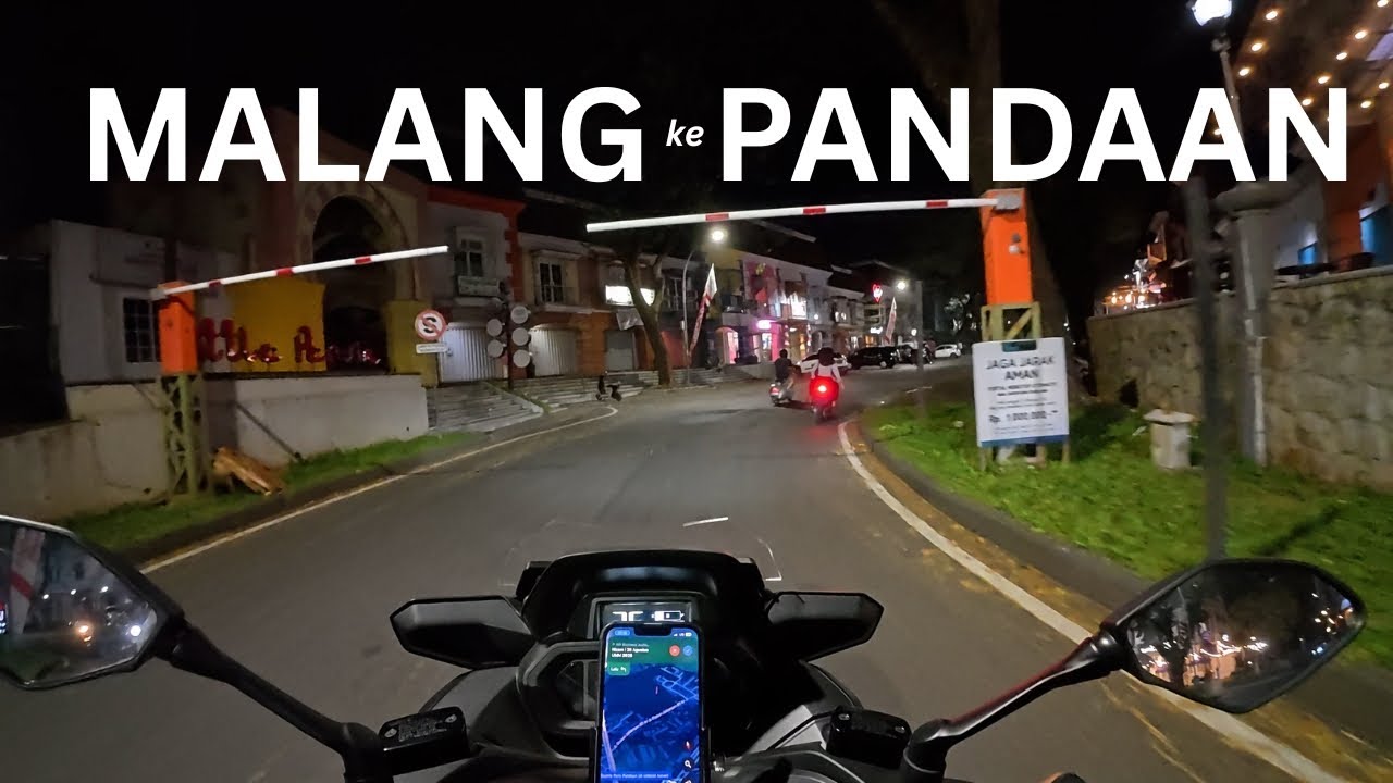 Perjalanan dari MALANG ke PANDAAN di MALAM HARI