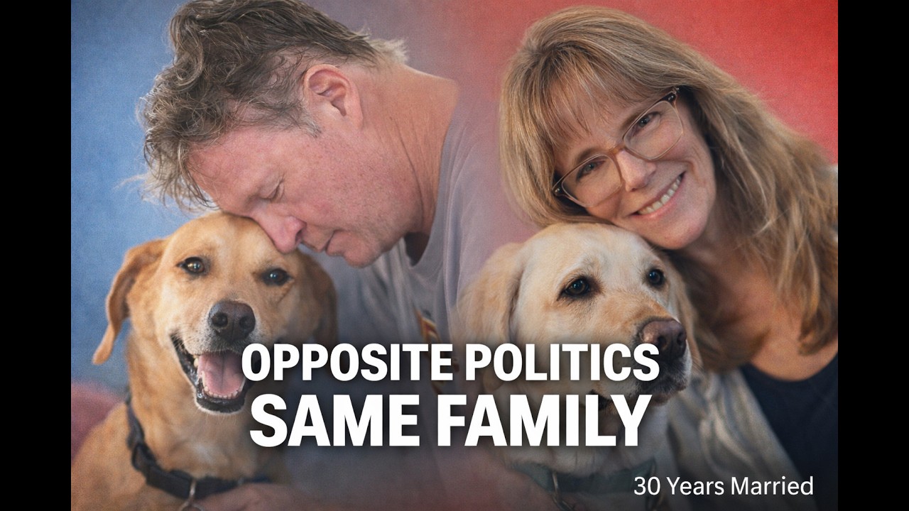 Married 30 Years: Conservative Wife, Liberal Husband — Same Values, Different Ballots