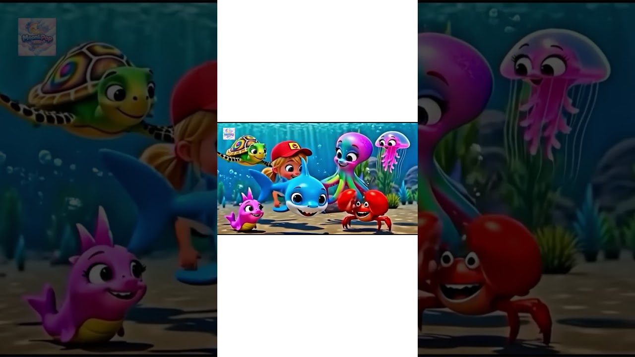 A Sailor Went to Sea! | Fun Ocean Animals Song for Kids 🐢🦈🐙🌊