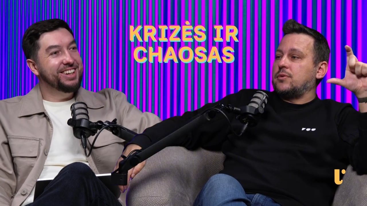 be triuk&scaron;mo #3: Karolis Žukauskas ir Vytautas Mitalas. Krizės ir chaosas