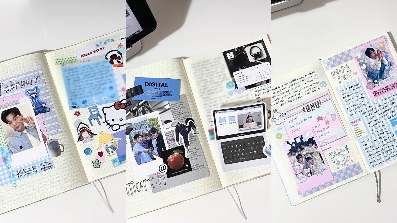 kpop journal/deco vlog 03