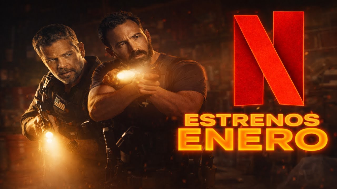 Estrenos de NETFLIX Enero 2026: &iexcl;Lo Mejor de Series, Pel&iacute;culas y Documentales!