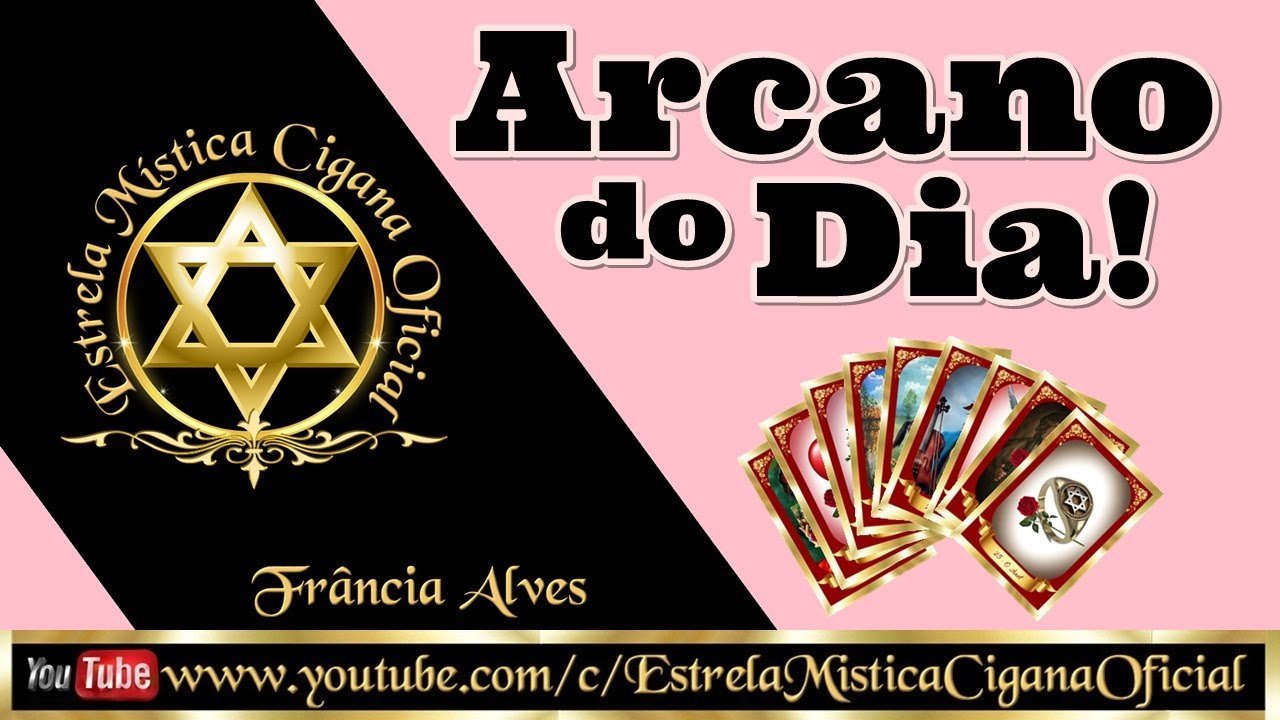 🌟Arcano do Dia🌟(Fr&acirc;ncia Alves)🌟