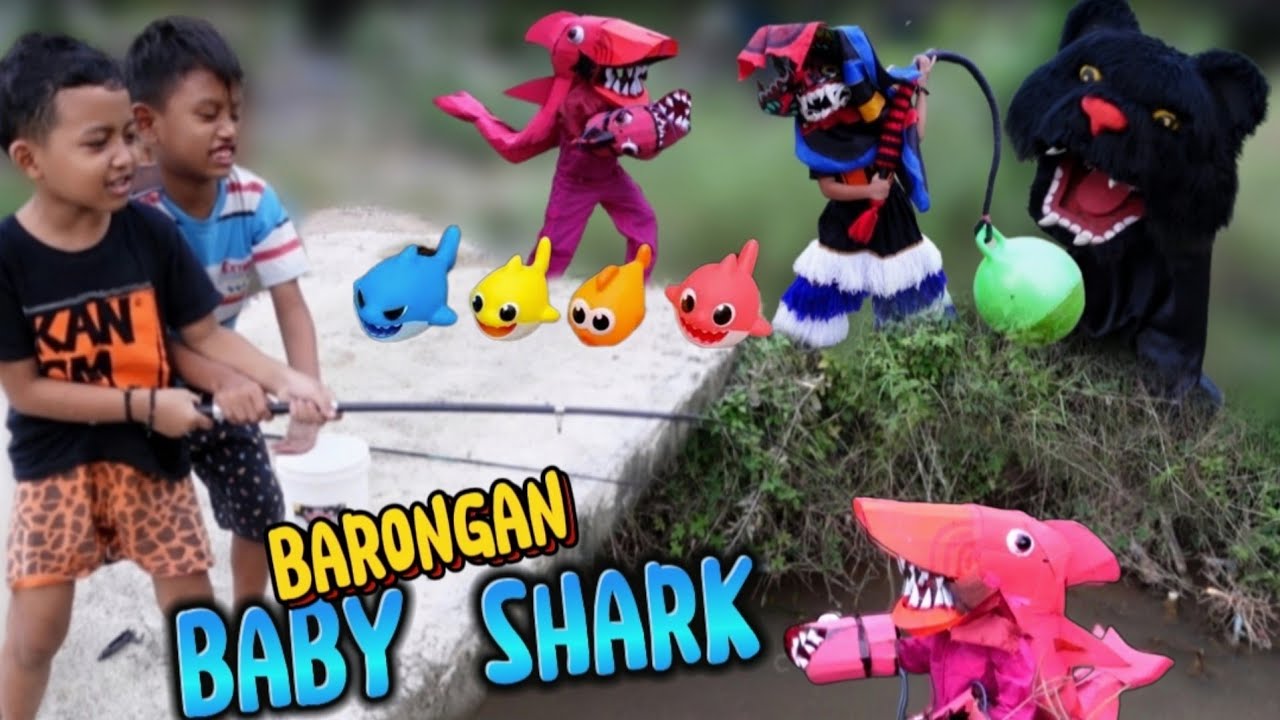 TIDAK BISA DI PERCAYA !! BARONGANNYA VICHO KALAH SAMA BABY SHARK