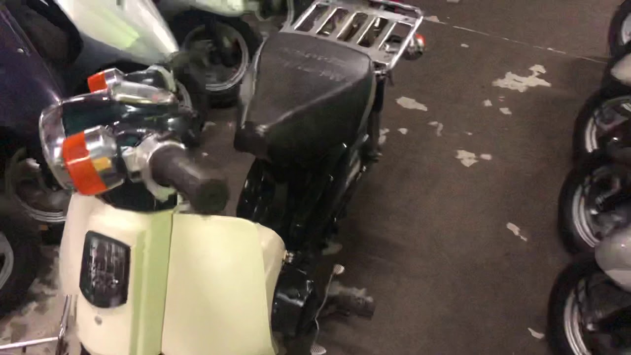 Краткий обзор на скутер ( скутеретта) Honda Super Cub AA01 из Японии