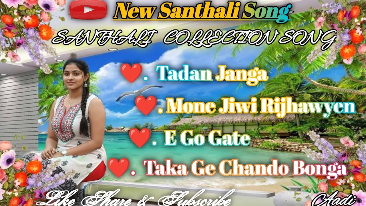 New Santhali Song Santhali Song New New Santhali Song 2025  Tadam Janga mone jiwi rejho E Go taka ge